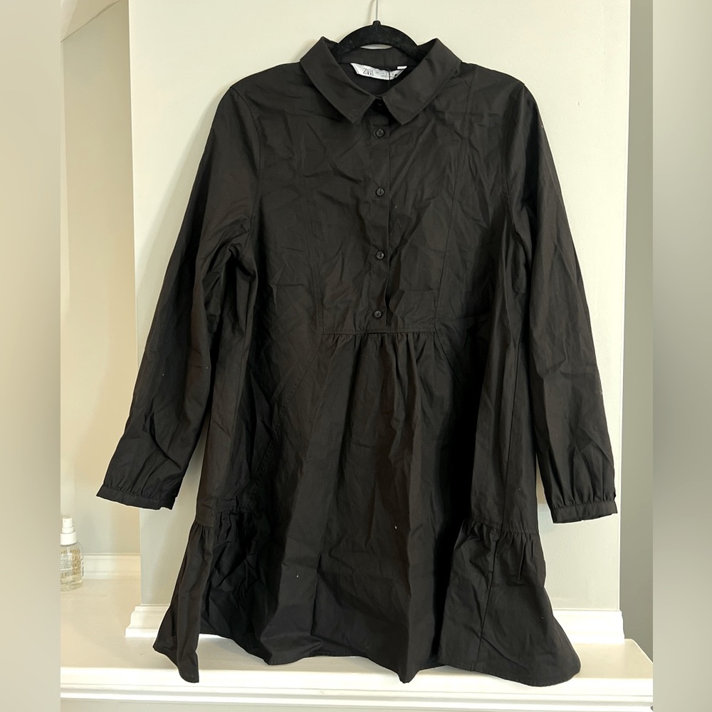 NWT Zara Babydoll Dress LG